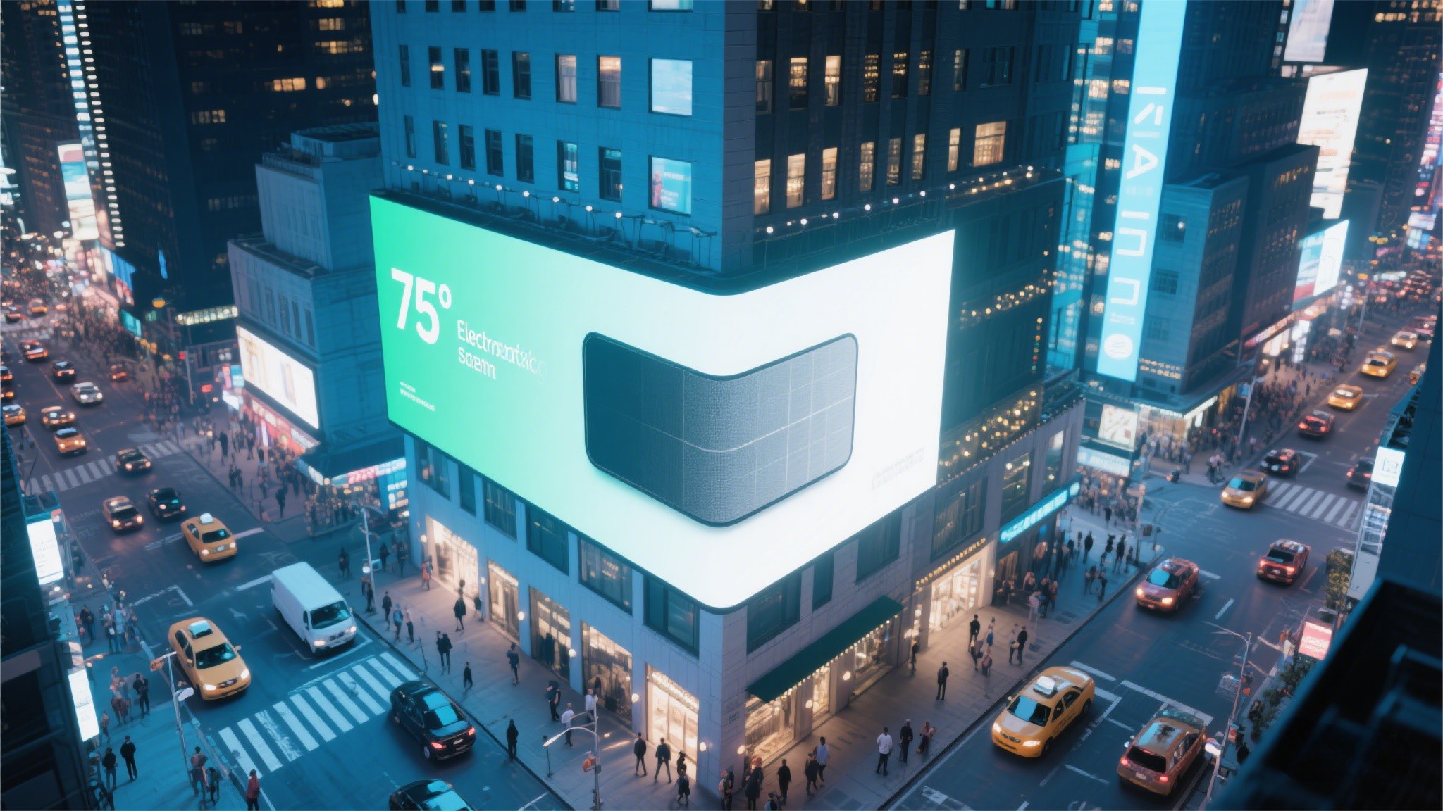 E-Ink Spectra 6 displays transforming urban spaces with vibrant color displays and smart city digital advertising solutions.